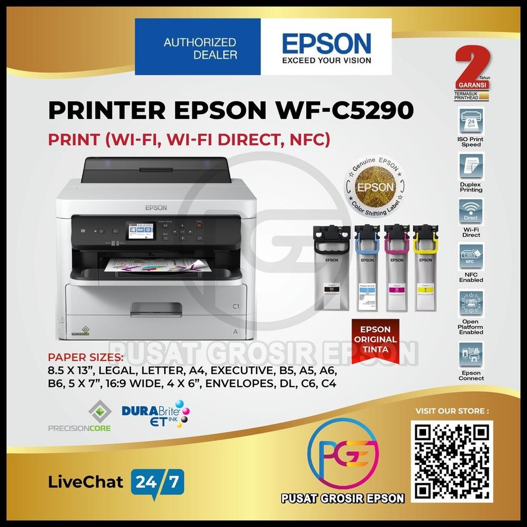 PRINTER EPSON WORKFORCE PRO WF-C5290