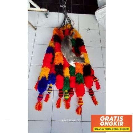 Pecut Gombyok 2,5 Meter/Pecut Jaranan/Pecut Bopo Diskon