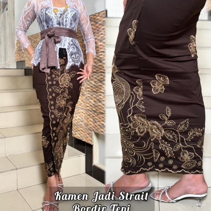 ROK BALI KAMENJADI BORDIR SONGKET CENDRAWASIH