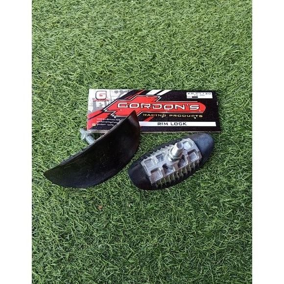 Stoper Ban Stopper Ban Motor Trail merk Gordon Untuk Velg 18 21 Alumunium Lapis Karet Depan Belakang