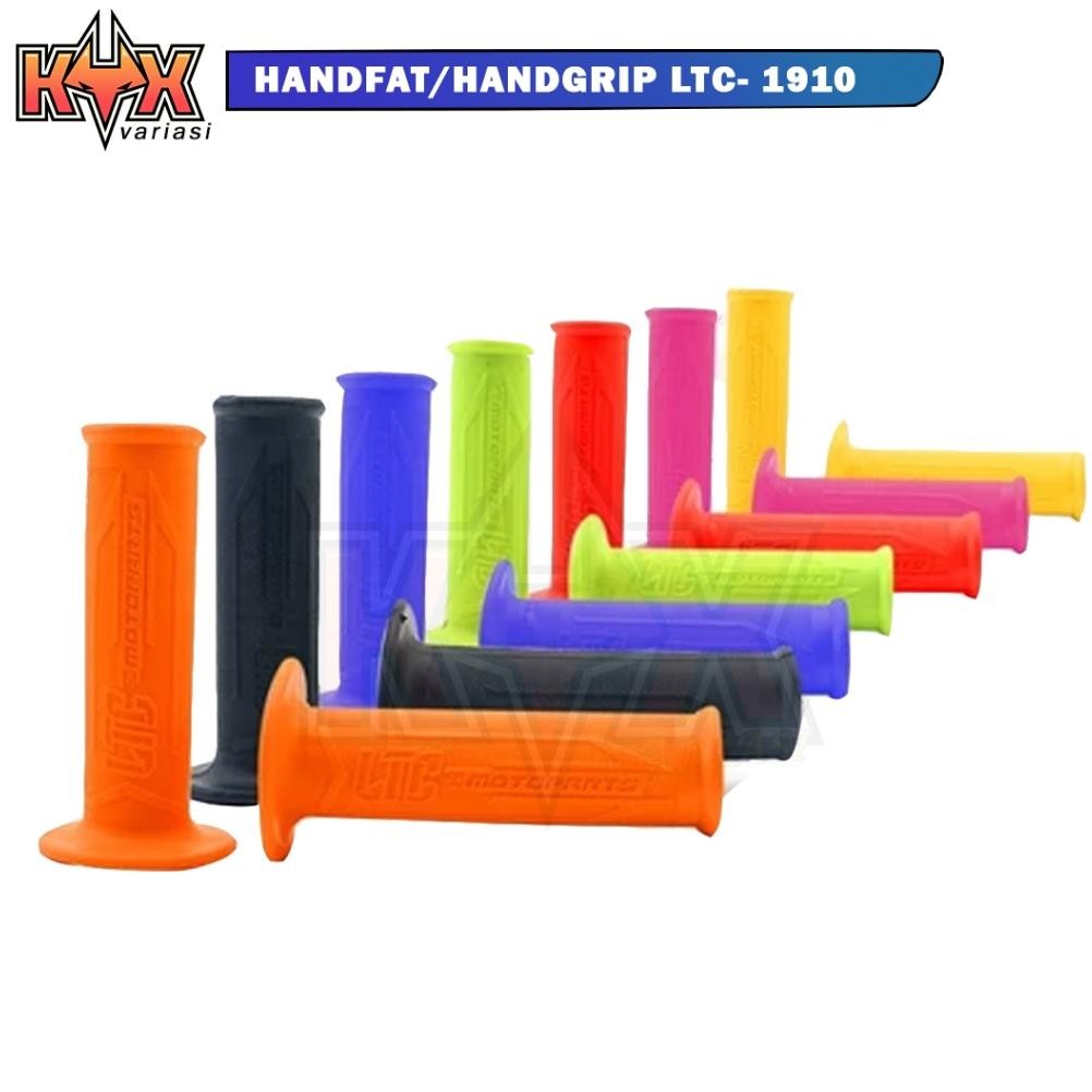 HANDGRIP LTC DOMINO FULL HITAM UNTUK KLX/DTRACKER MAUPUN CRF.