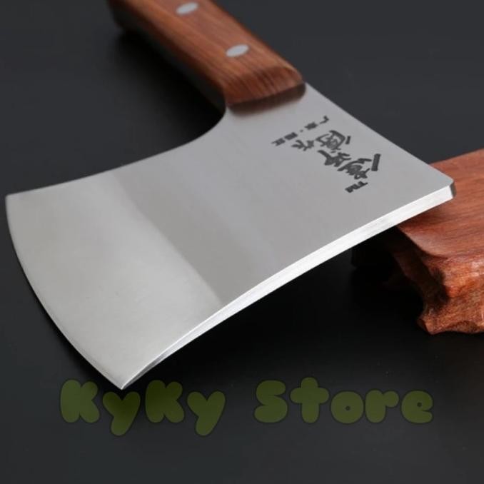 Terlaris Kapak Tulang Kayu - Bone Axe Chopper Bone Ax Wood - Golok Tulang Kayu Ready Stok