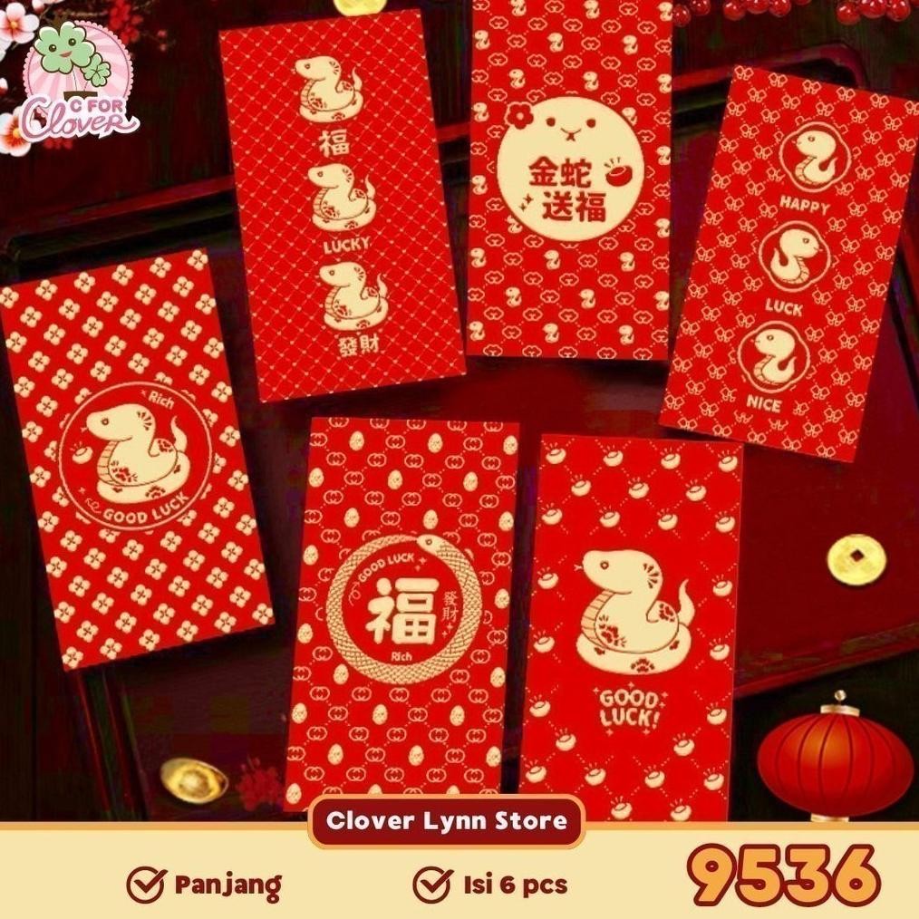 

Dg-4 Angpao Premium Imlek Snake Year Isi 6 Pcs Amplop Chinese New Year Hongpao Tahun Ular