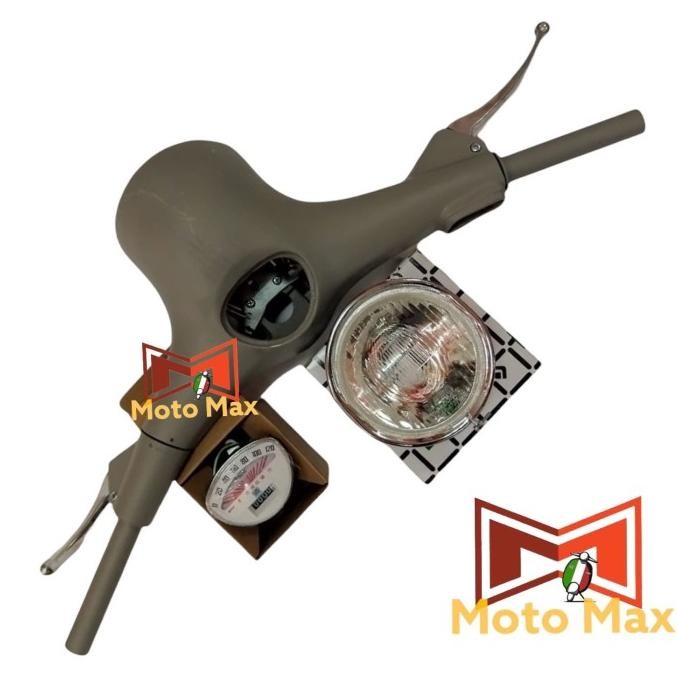 Stang Bulat Vespa Super 66 Sprint Komplit