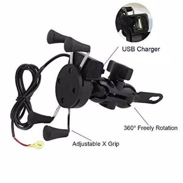 MOUNTING / HOLDER X GRIP HP SMARTPHONE BRACKET CHARGER MOTOR HOLDER HP