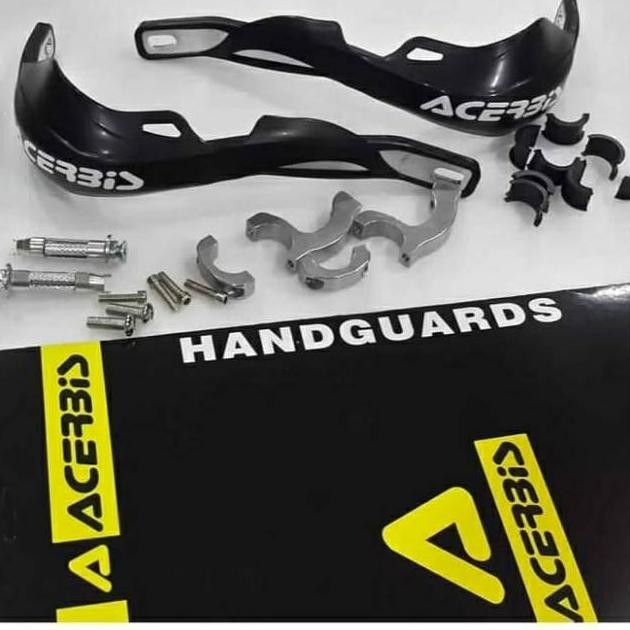 Handguard Hand Guard Acerbis Replika Hitam