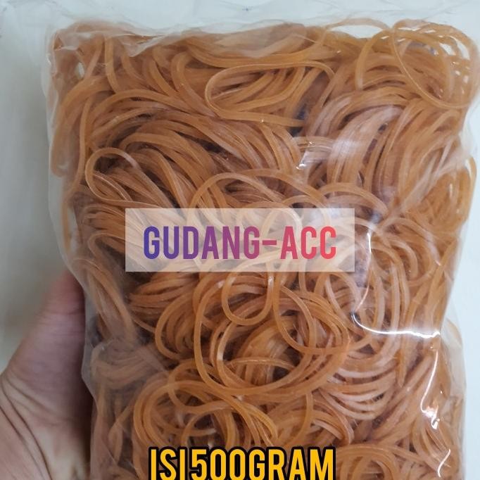 

Karet Gelang Kuning 14mm isi @500 Gram by Radhiant official