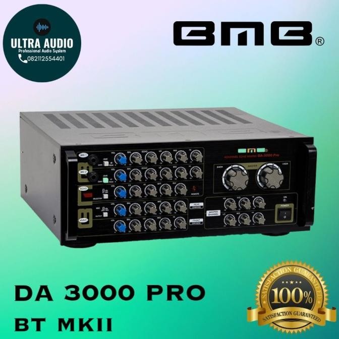 Bmb Da3000Pro Bt Mkii Da 3000 Pro Bluetooth Amplifier Original Original