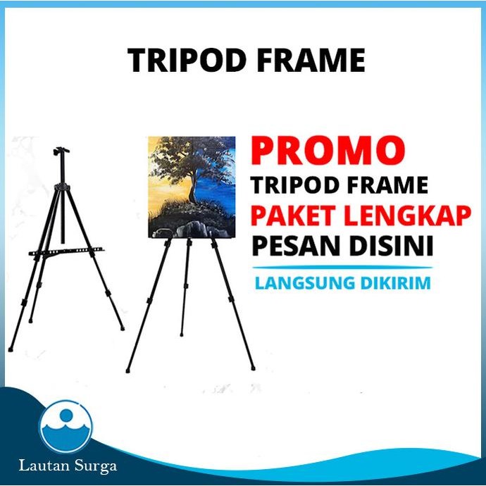 

Tripod Frame MURAH Stand Frame Foto TRipod Whiteboard, Stand Lukis by Radhiant official