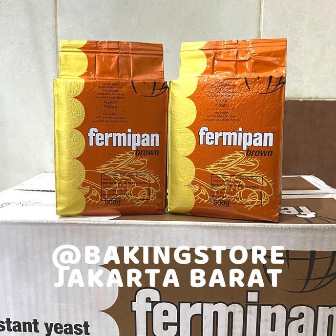 

TERSEDIA Fermipan Ragi Instant Brown 500gr