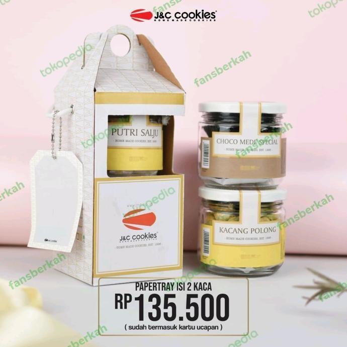 

hampers jnc isi 2 toples kaca