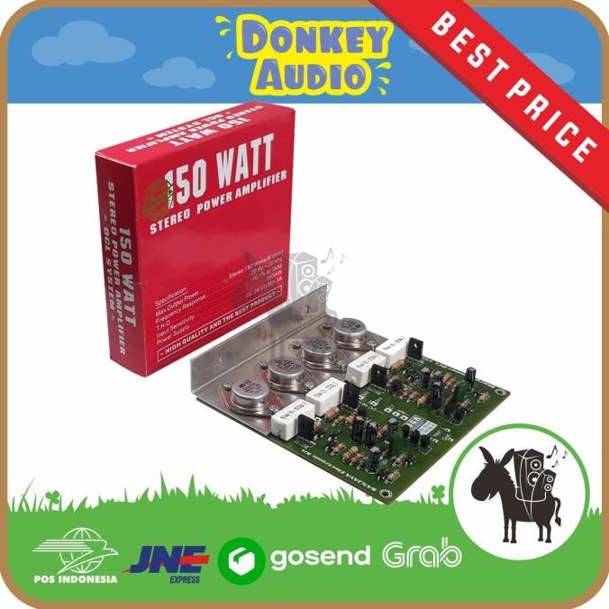 Kit Ocl 150W Power Amplifier Stereo Bell Bgr Original