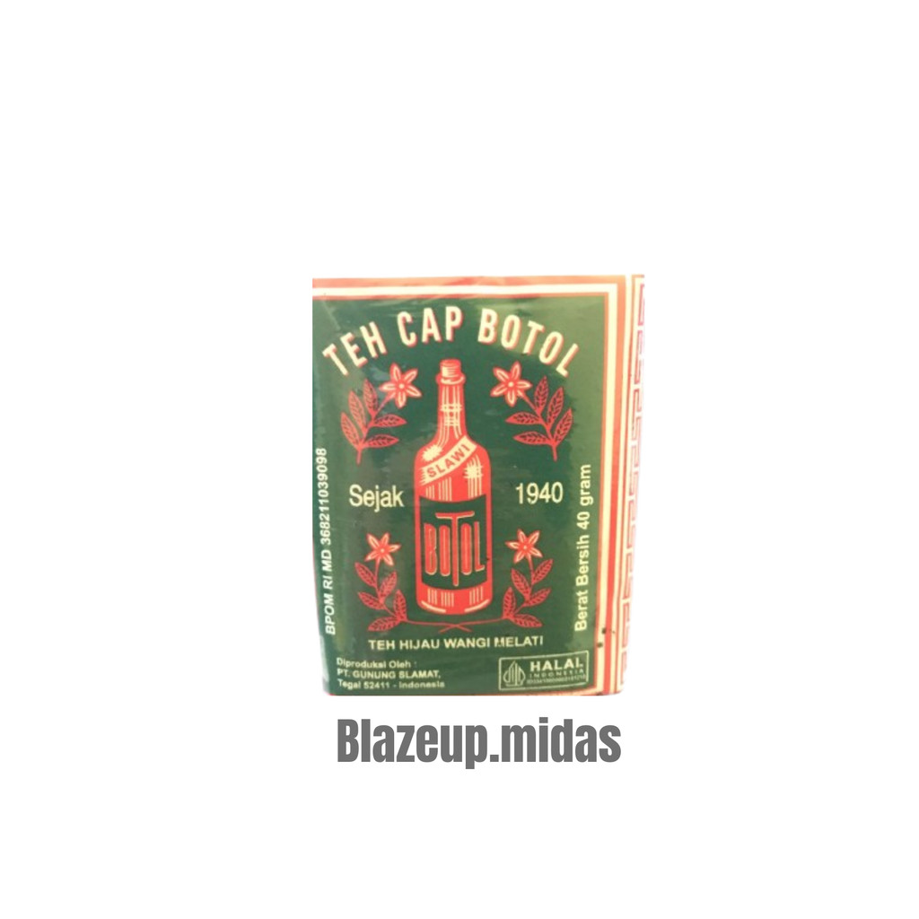 

teh botol hijau 40 gram