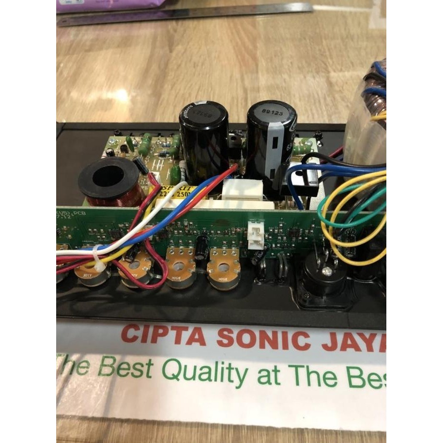 Kit Mesin Power Amplifier Aktif Polos Hitam 16 Cm X 40 Cm Original