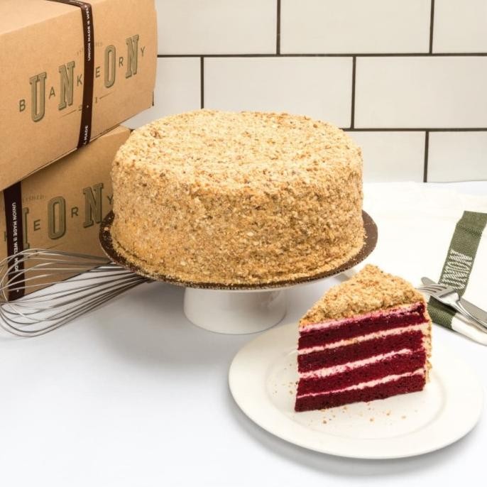 Promo Union Red Velvet Cake 18 Cm (Kue Ulang Tahun/Birthday)