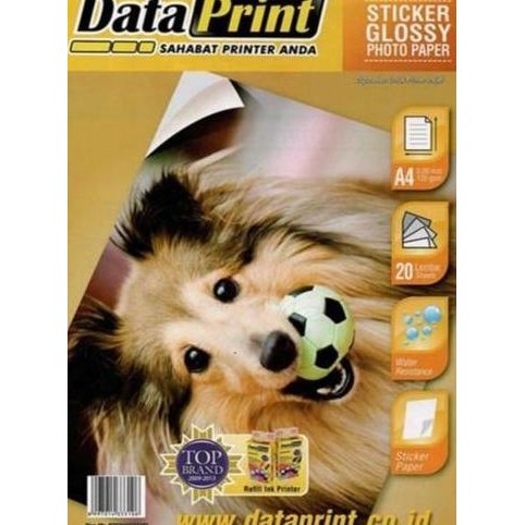 

Kertas Sticker Data Print Sticker Glossy Photo Paper A4 135 Gsm Terlaris