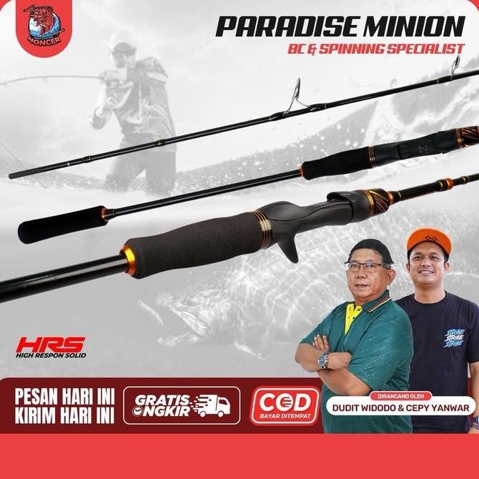 PARADISE MINION | JORAN SPINNING & BAITCASTING | CARBON SOLID HRS (HIGH RESPON SOLID) | JORAN PANCIN