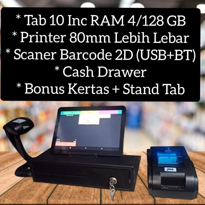 Sale Paket Mesin Kasir Android Aplikasi Retail/Toko
