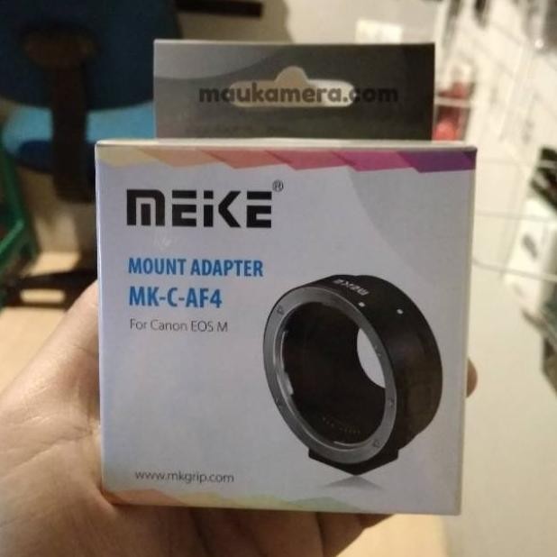 Meike Lens Adapter Auto Focus AF Canon EF EF-S to EOS M Adapter Lensa EOS M3 M10 M50