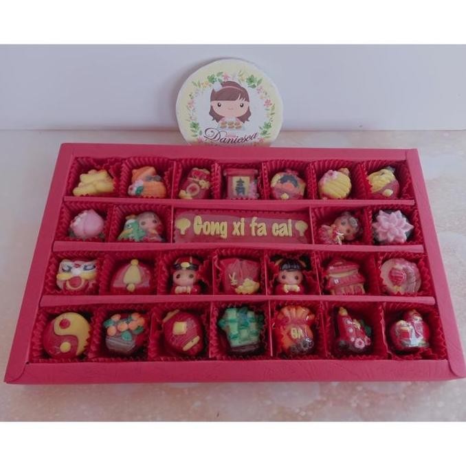 

Sale Coklat Ucapan Hari Raya Imlek S28B Sincia Cny Imlek ( Ds Bgr ) Cokelat