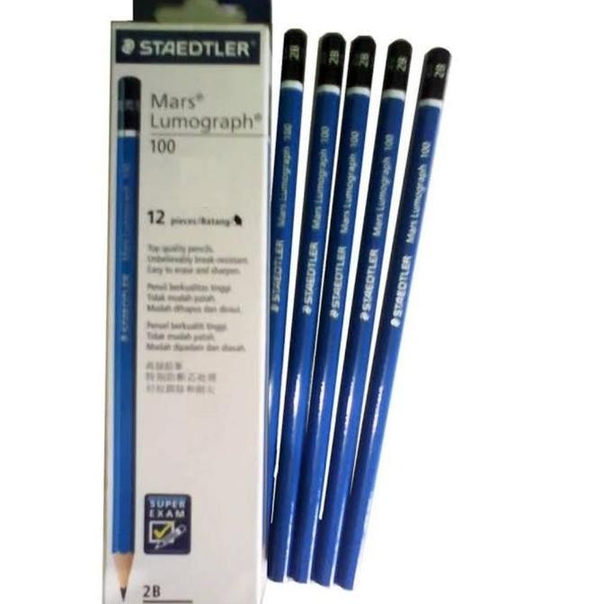 

Pensil 2B Staedtler/Pencil Komputer/Pensil Ujian Staedler 2B/Pencil 2B Stationery by Radhiant official