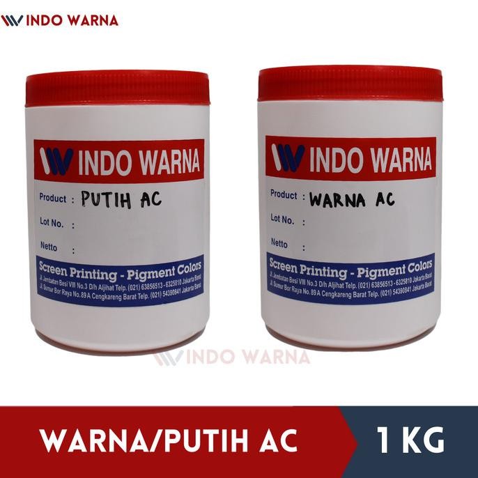 

Cat Sablon / Pasta Sablon WARNA/PUTIH AC - 1kg by Radhiant official