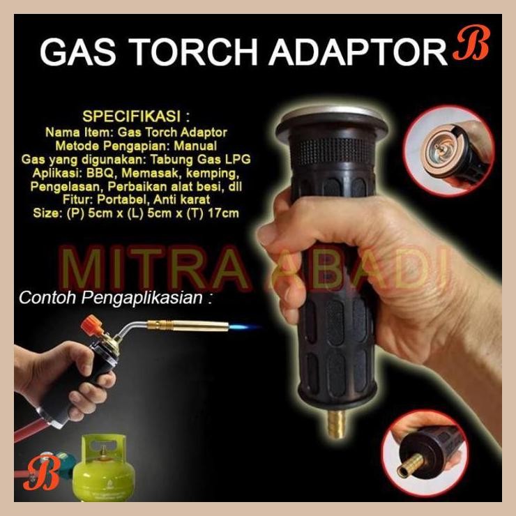 [MRA] Gas Torch Adaptor / Adaptor Kepala Gas Pemantik