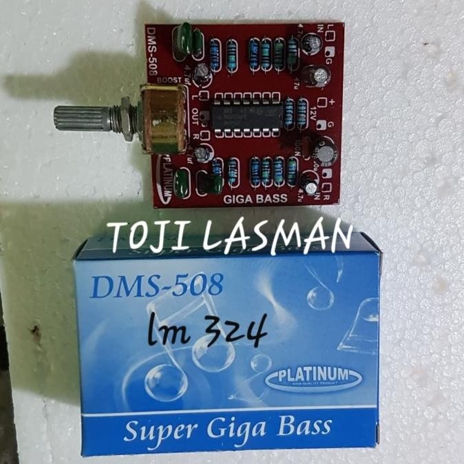 Terbaru kit pcb gigabass dms 508 platinum galaxy super bass giga bass tojil4 dijamin