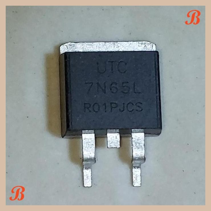 [SRE] UTC 7N65L UTC7N65L 7.4A 650V N-Ch Mosfet Pengganti FQB 7N65C To-263
