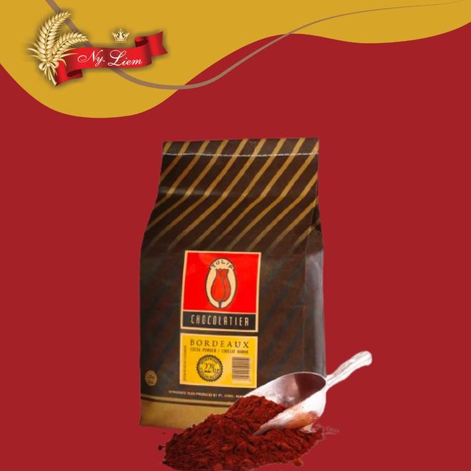 

TERSEDIA TULIP BORDEAUX Cocoa Powder / Cokelat Bubuk 2,5 kg