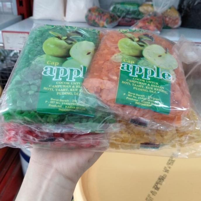 

TERSEDIA Sukade 4 Warna Cap Apple 1kg