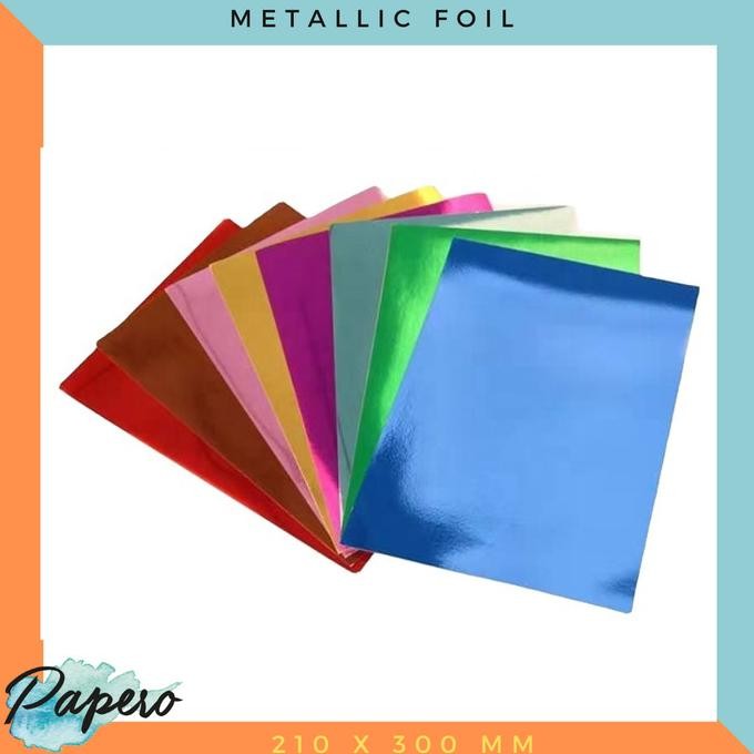 

Kertas Hot Stamp Foil Metallic Transfer Paper Promo