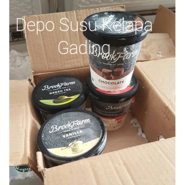 

Sale Es Krim Brookfarm All Varian| Ice Cream Import Coklat Matcha Green Tea
