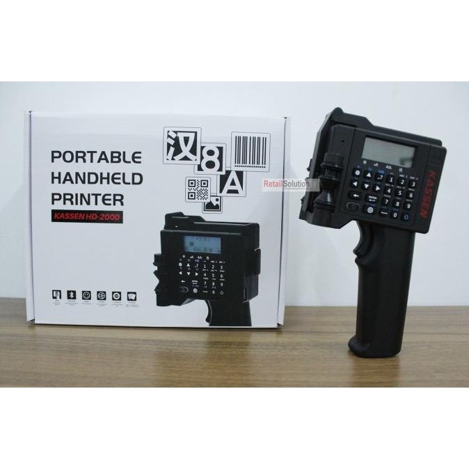 Produk Baru Smart Printer Portable Handheld Inject - Kassen HD2000 / HD-2000