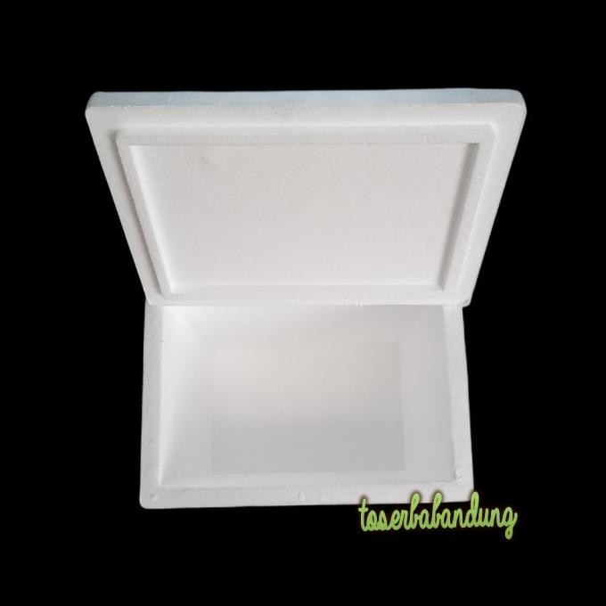 

Box Sterofoam 34X30X25 Styrofoam Bm Medium Sterofom Ikan / Ice Cream Best Seller