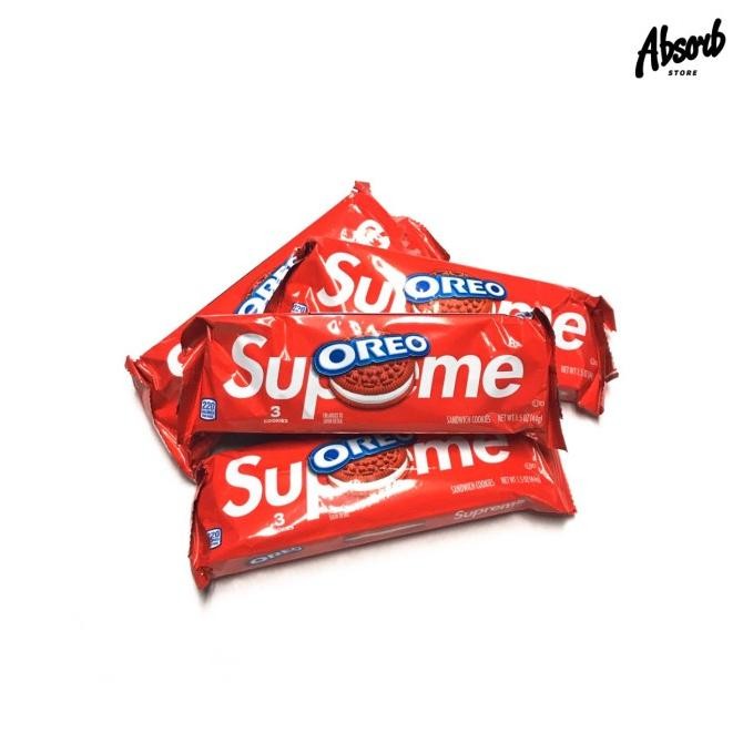 

Sale Supreme X Oreo Cookies 1 Pack (3 Cookies Each)