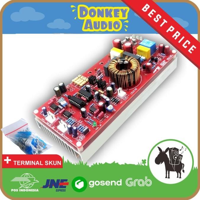 Kit Power Amplifier Ampli Class D 900 Watt Amped R1 Herk Original