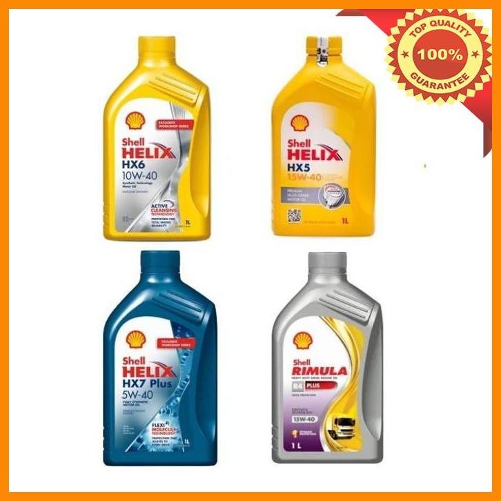 [ALT] SHELL HELIX OLI MESIN HX5 HX6 HX7 RIMULA (1L)
