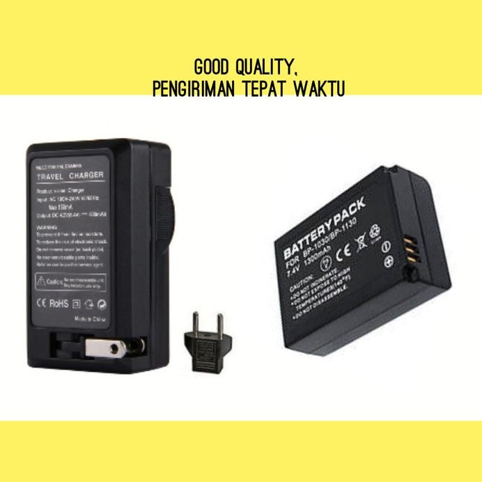 Baterai & Charger Samsung BP-1030 BP1030B BP-1130 ED-BP1030 Batre Casan murah