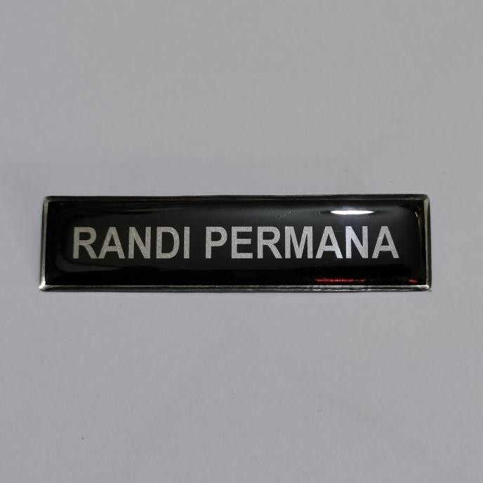 

PAPAN NAMA/NAMA DADA RESIN BENING (AKRILIK, KUNINGAN, STAINLES) murah