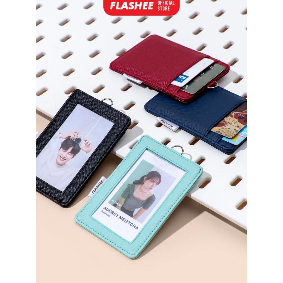 

Flashee Name Tag ID Card Holder Kulit Cole Lanyard Termurah Berkualitas PU Leather Lanyard NameTag ID Card Holder Dengan Tali murah