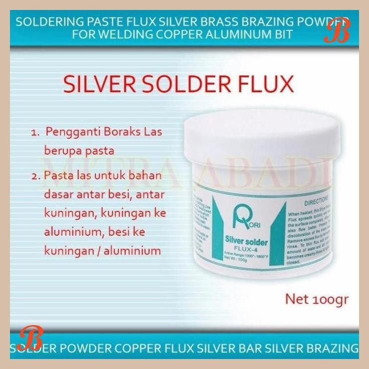 [MRA] Silver Flux Solder / Soldering Paste Flux Silver Brass Brazing Powder