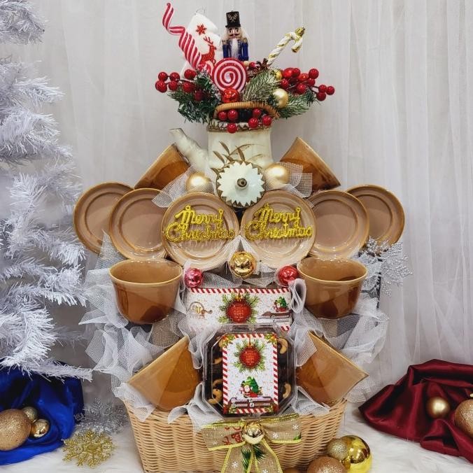 

Murah Paket Dekorasi Hampers Natal Christmas Parcel Hadiah Kue Kering 363