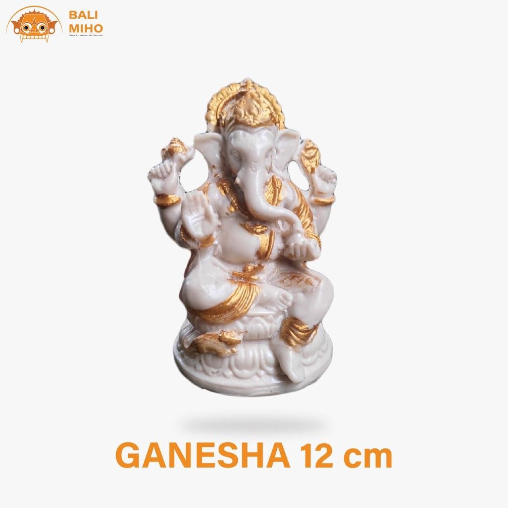 Living Ganesha Kurus 12 Cm  - Patung Ganesha - Patung Dewa Ganesha - Ganesha - Patung Ganesa - Dewa 