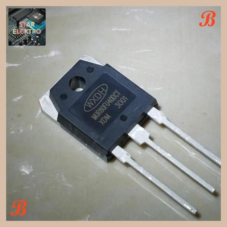 [SRE] MUR80FU40DCT To-3p WXDH MUR8040 MUR 8040 DCT 80FU40 80A 400V Dioda Las