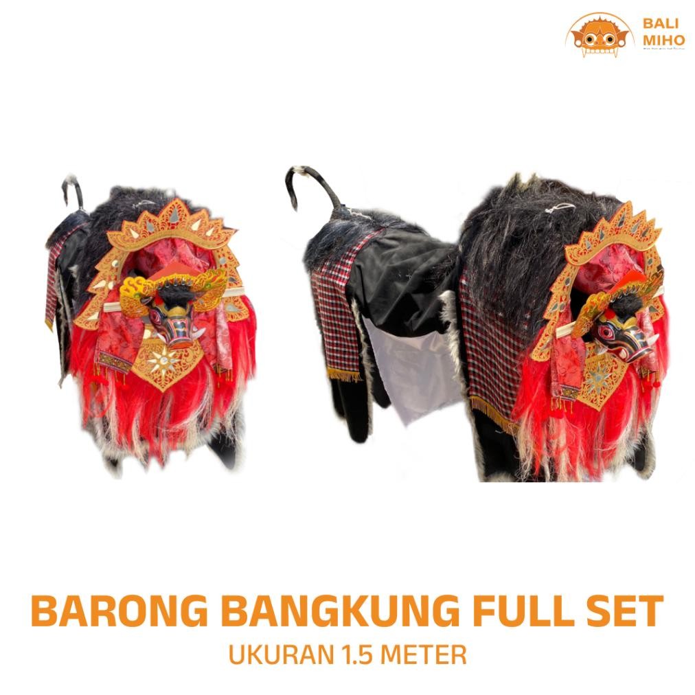 Living Barong Bangkung Full Set 1 Badan Ukuran Dewasa - Barong Double - Barong Full Set - Barong Bal