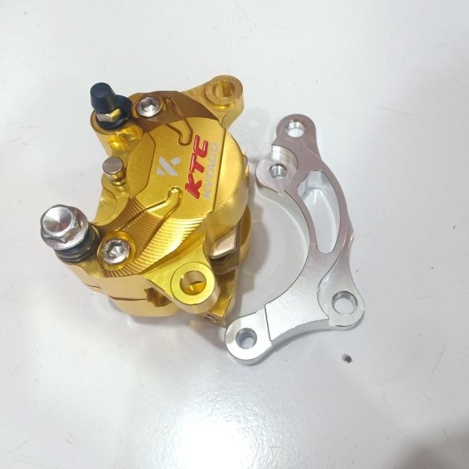 New bracket piringan 220mm mio smile/mio soul kaliper 2p ktc kytaco brembo
