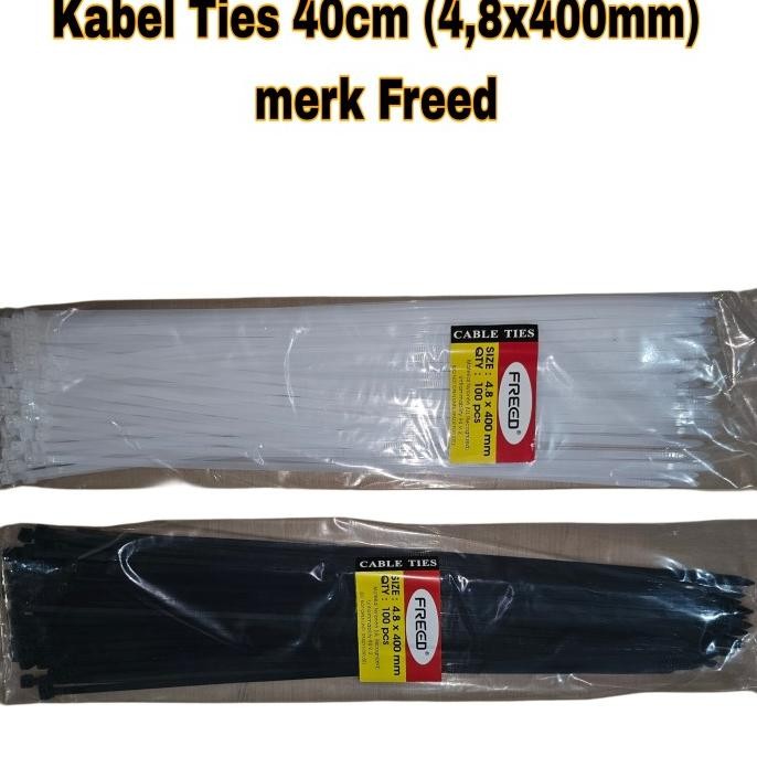 

Freed Kabel Ties 50cm (4,8500) Hitam/Putih murah