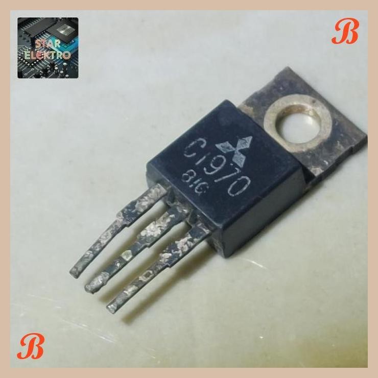 [SRE] C1970 To-220 Original Cabutan Mitsubishi 2SC1970 2SC 1970 Transistor Penguat RF 175MHz 1W NPN 