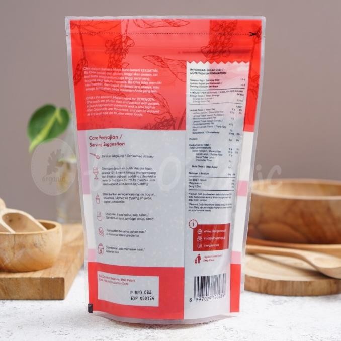 

Grosir Organic Chia Seed 500Gr - El Organico